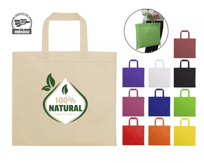 A2953.08 BOLSA NON WOVEN MINI MARKET A2953 VERDE CLARO VERDE CLARO