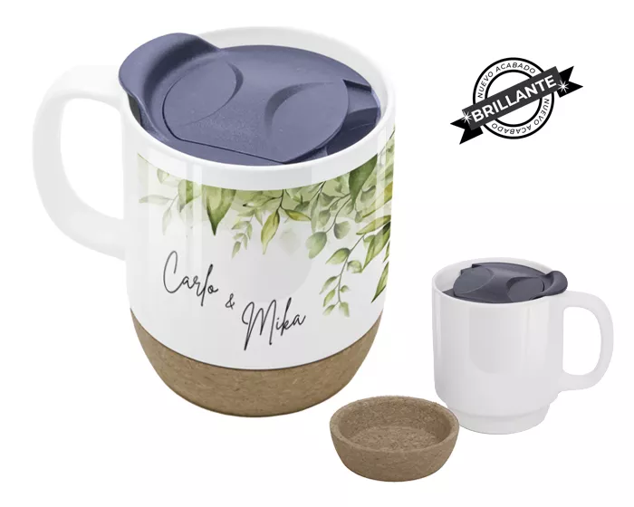 A2973.01 TAZA DE SUBLIMACIÓN 13 OZ CHIC A2973 BLANCO BLANCO