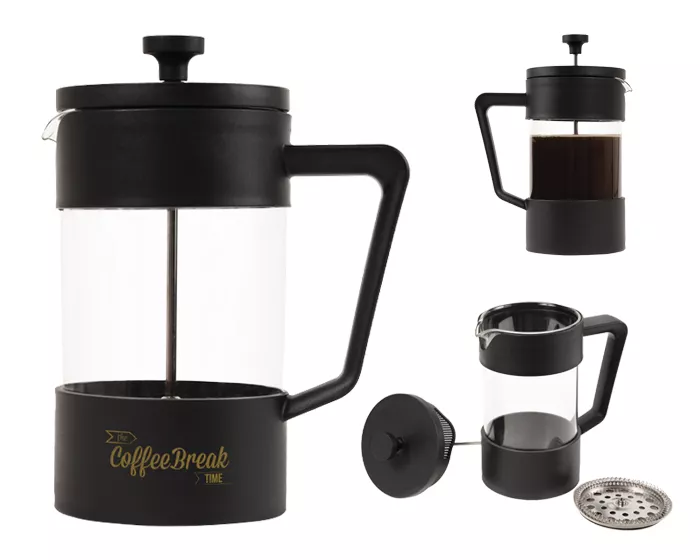 A3012.02 CAFETERA DE VIDRIO BOROSILICATO FRANCIS A3012 NEGRO NEGRO