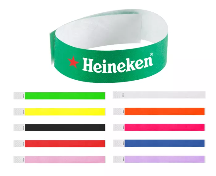 BI5709.38 BRAZALETE TYVEK BI5709 (PLANILLA 20 PZAS) VERDE CLARO VERDE CLARO