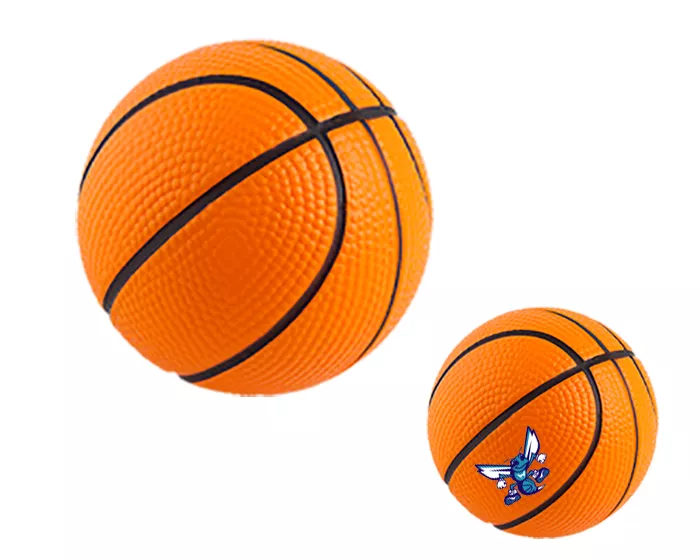 APU10.03 PELOTA ANTIESTRES BASQUET PU10 NARANJA Ø 6.3 cm NARANJA