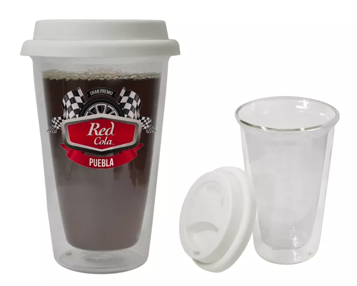 A160109 VASO CON DOBLE PARED DE VIDRIO 10 OZ IRLANDA SUB175 TRANSPARENTE TRANSPARENTE