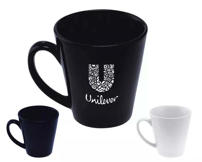 A040183 TAZA CONICA 11 OZ TL9749  NEGRO NEGRO