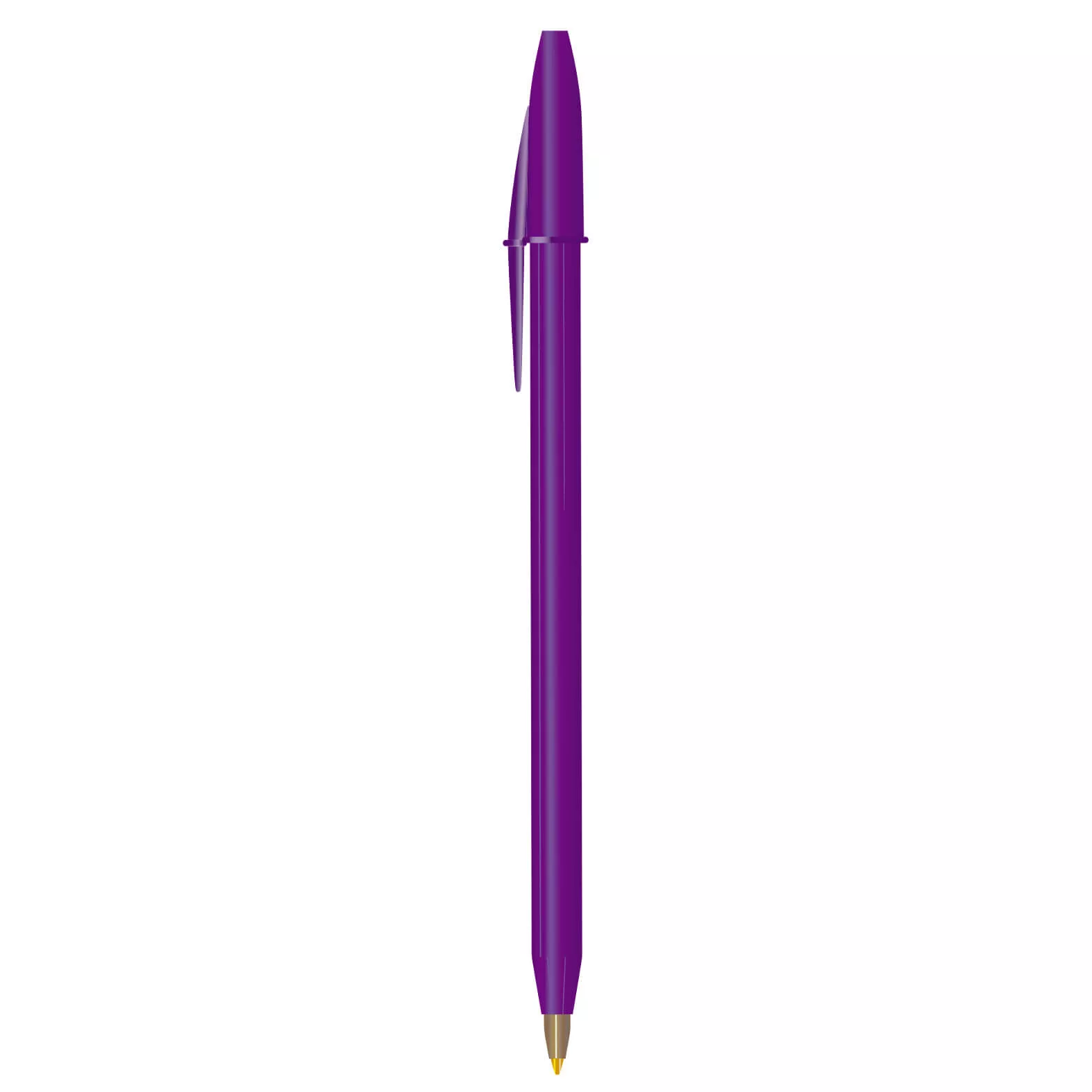 ROUND STIC TA-MORADO BIC morado