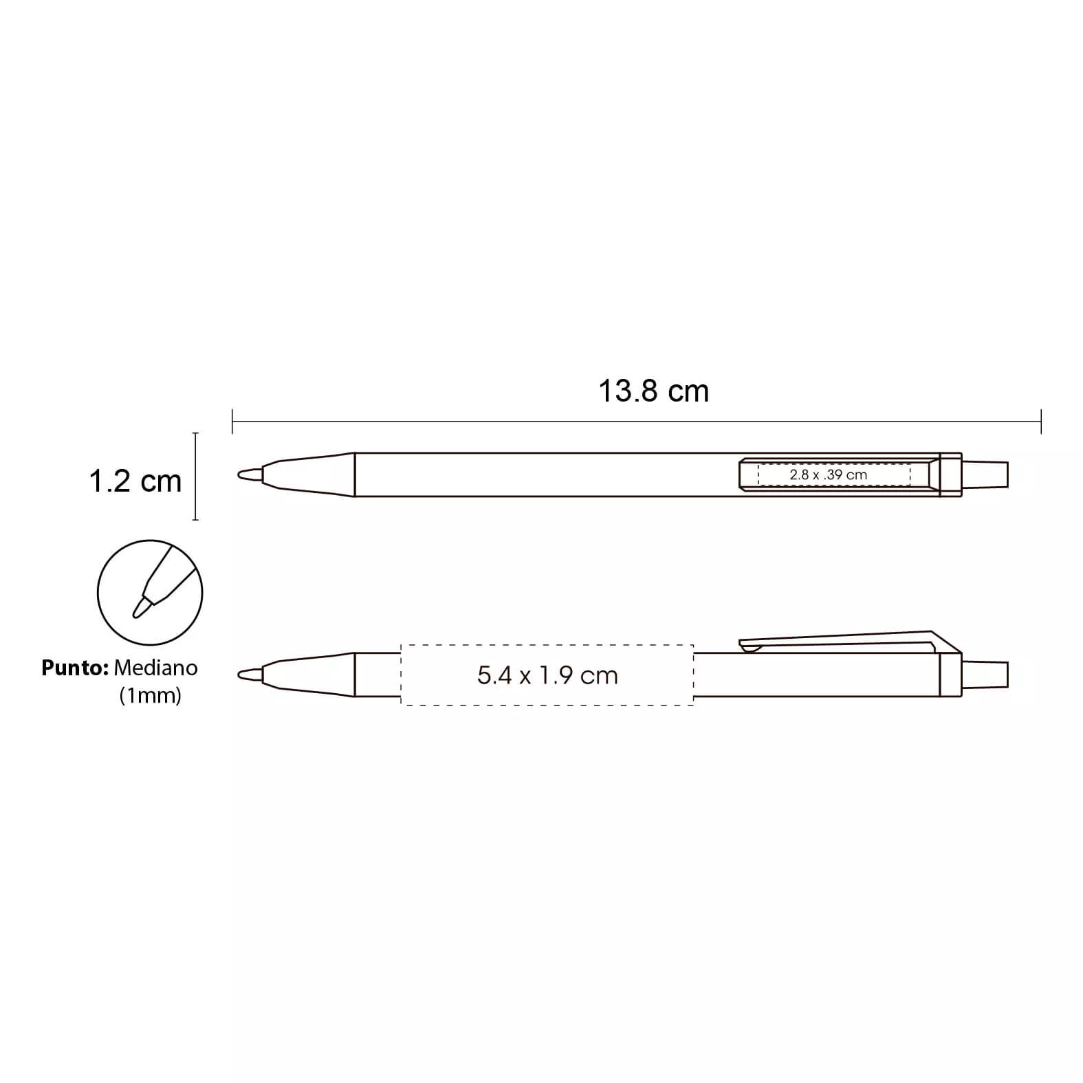 CLIC STIC-ROJO BIC rojo