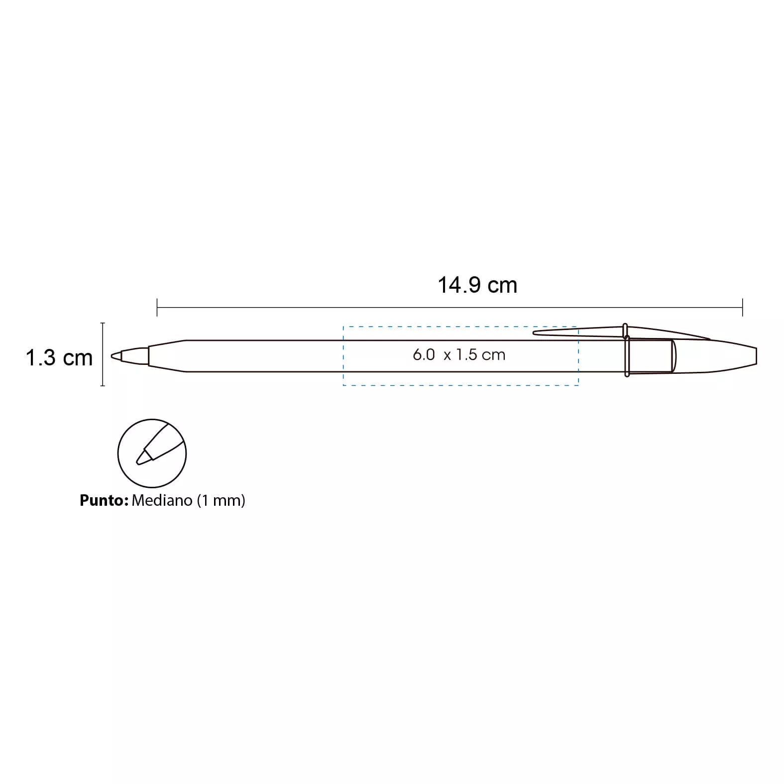 ROUND STIC TA-MORADO BIC morado