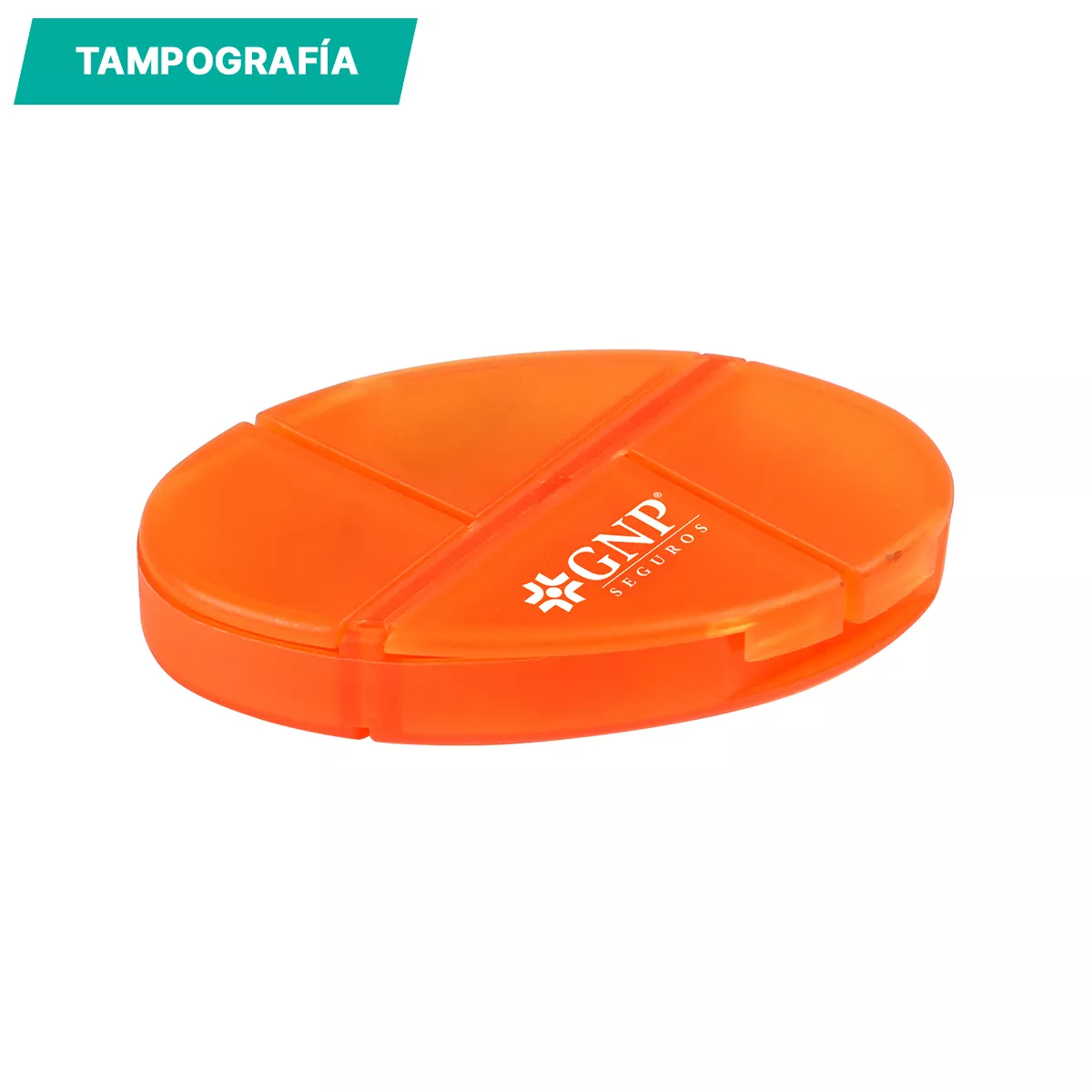 BE-019O Pastillero Ennis. NARANJA