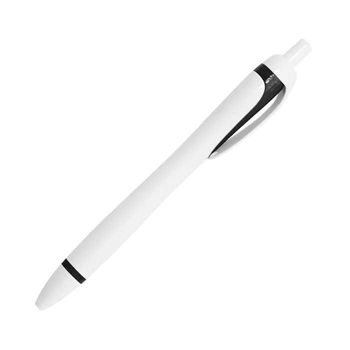 BL-079N Bolígrafo de plástico Varzi. NEGRO