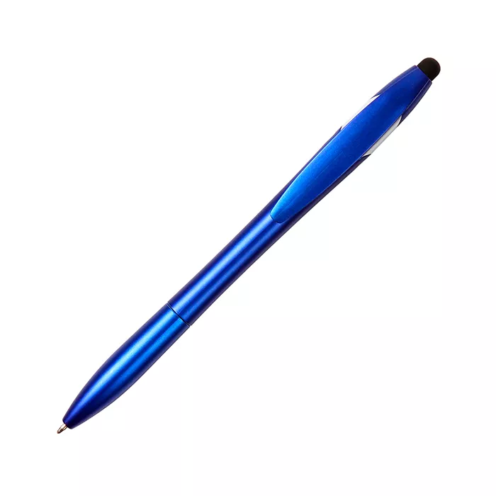 BL-088A Bolígrafo de plástico Kazán. AZUL