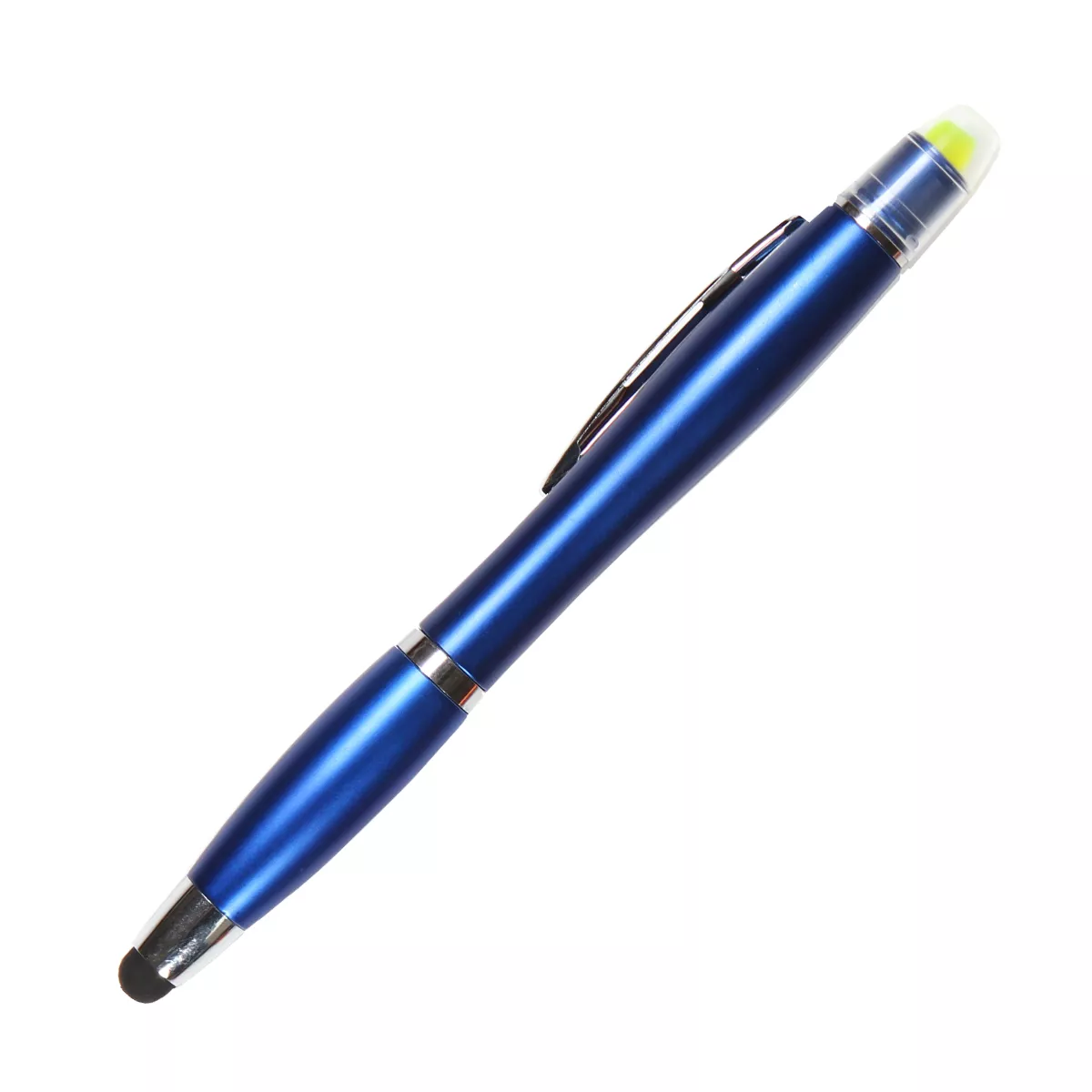 BL-092A Bolígrafo de plástico Luki. AZUL