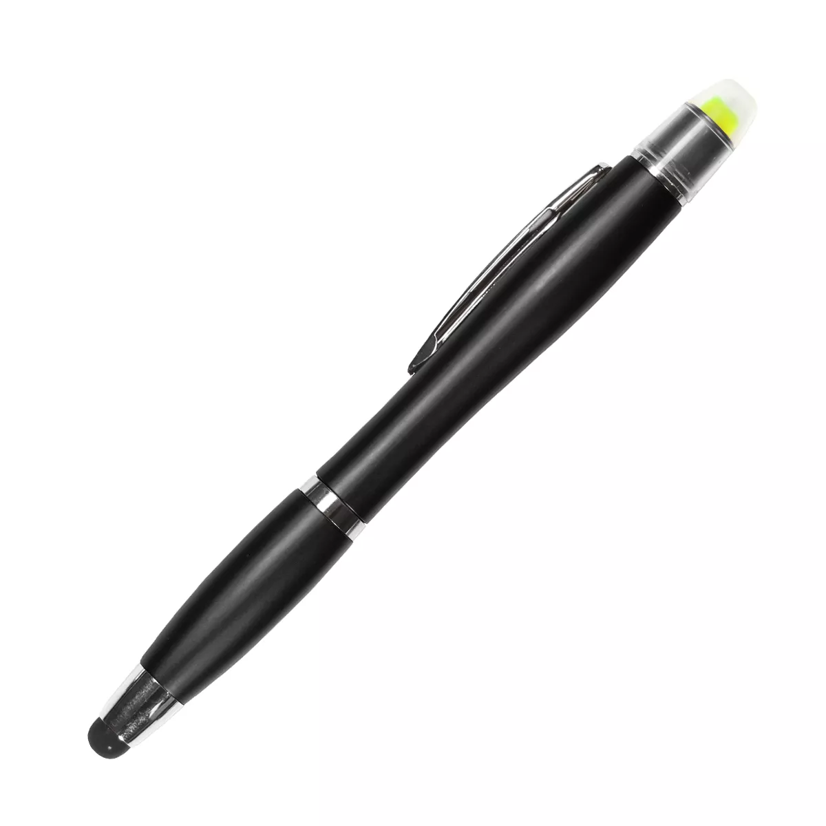 BL-092N Bolígrafo de plástico Luki. NEGRO