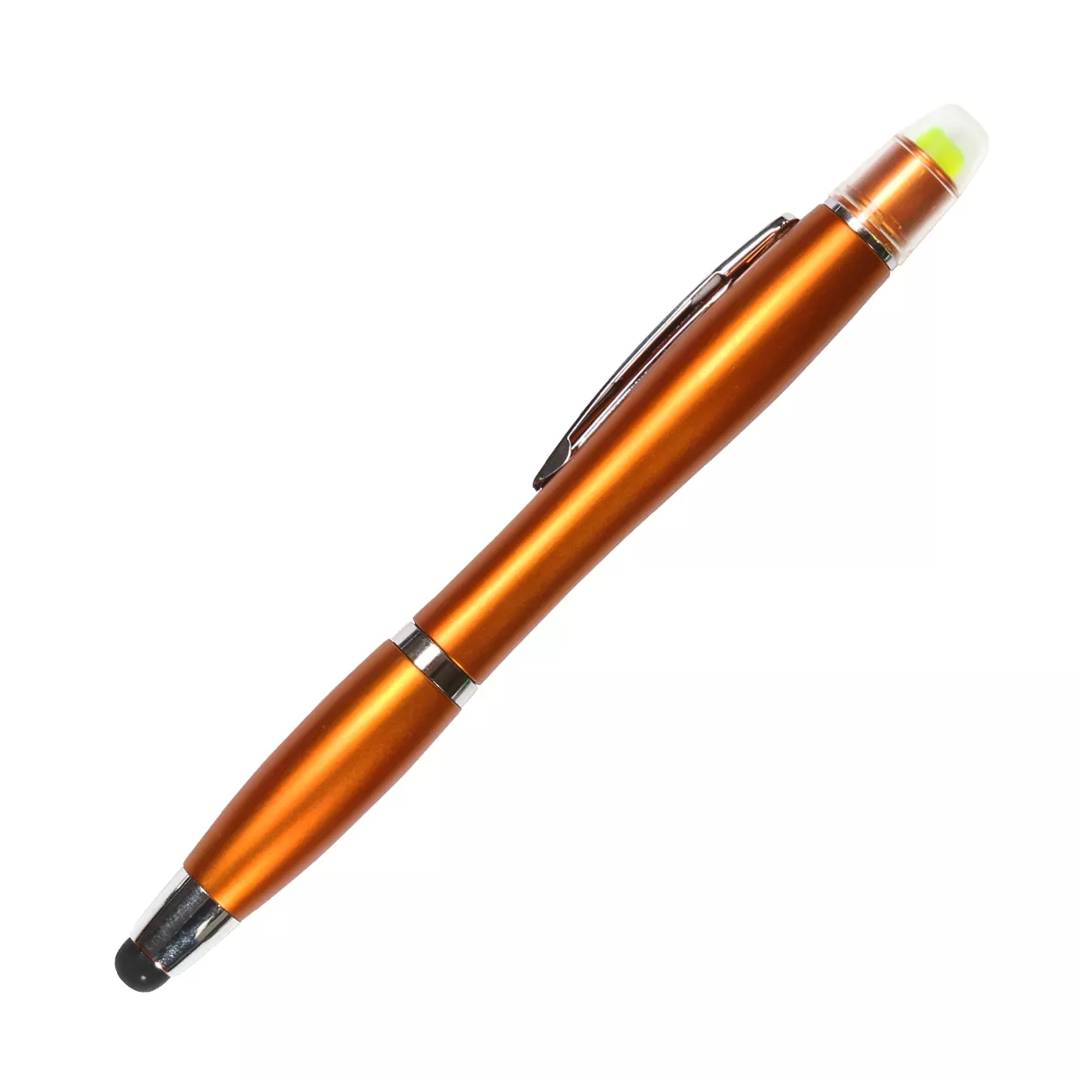 BL-092O Bolígrafo de plástico Luki. NARANJA