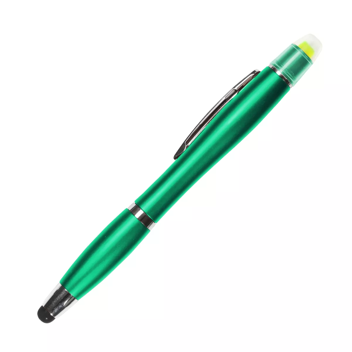 BL-092V Bolígrafo de plástico Luki. VERDE