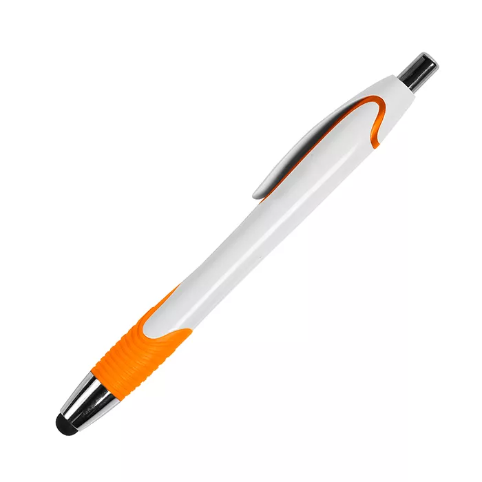 BL-107O Bolígrafo de plástico Kashan. NARANJA