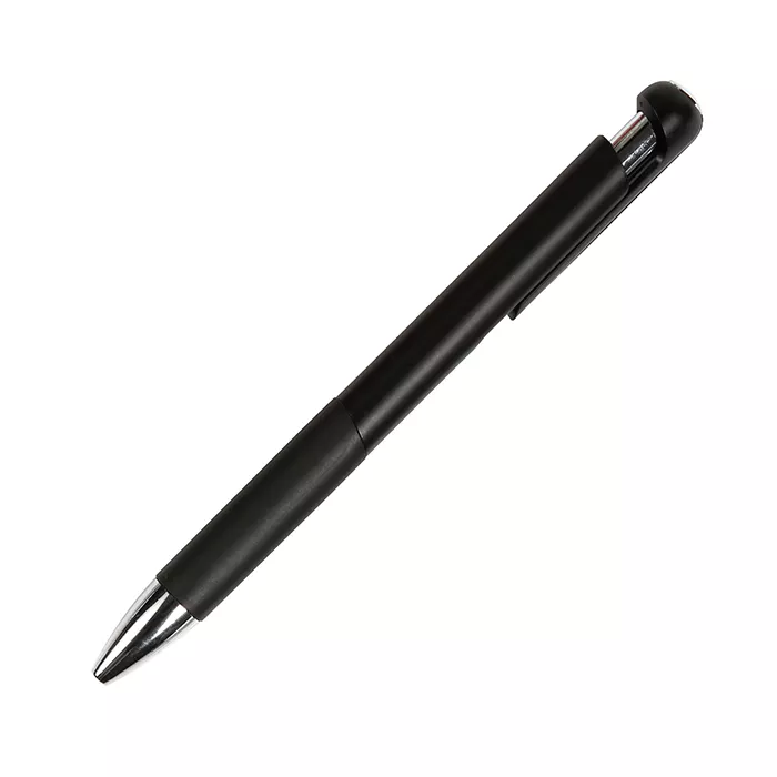 BL-108N Bolígrafo de plástico Kara. NEGRO