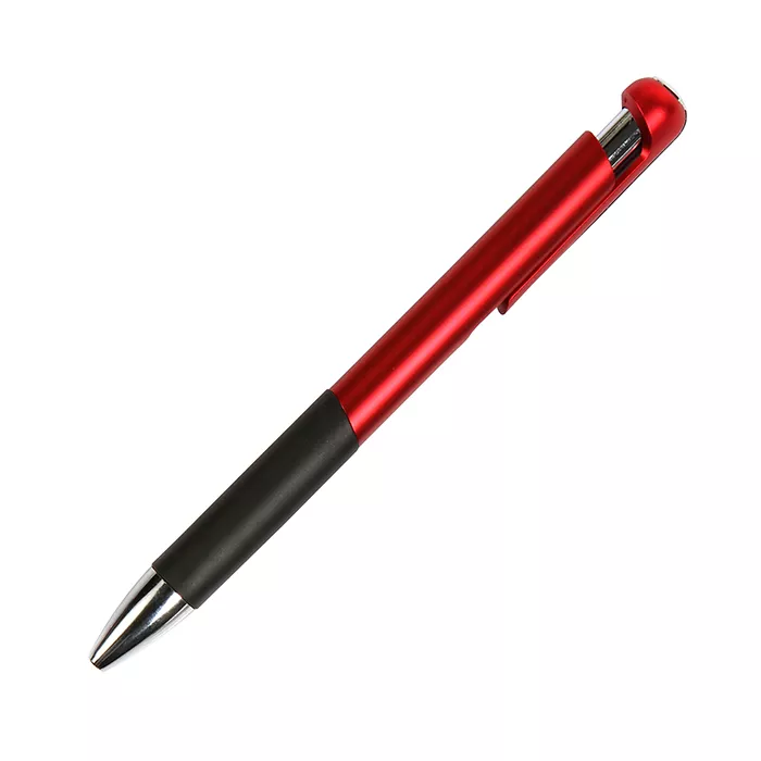 BL-108R Bolígrafo de plástico Kara. ROJO