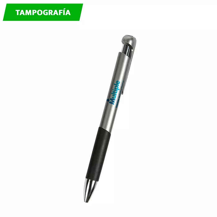 BL-108N Bolígrafo de plástico Kara. NEGRO