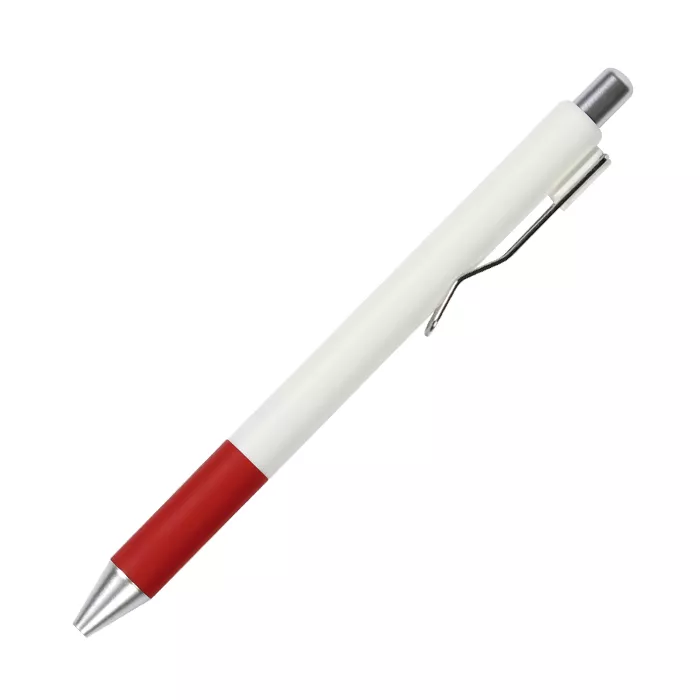 BL-141R Bolígrafo de plástico Biella. ROJO