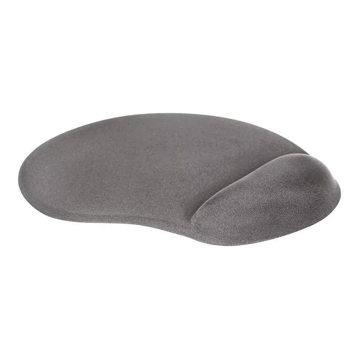 DK-067G Mouse pad con soporte de silicón. GRIS