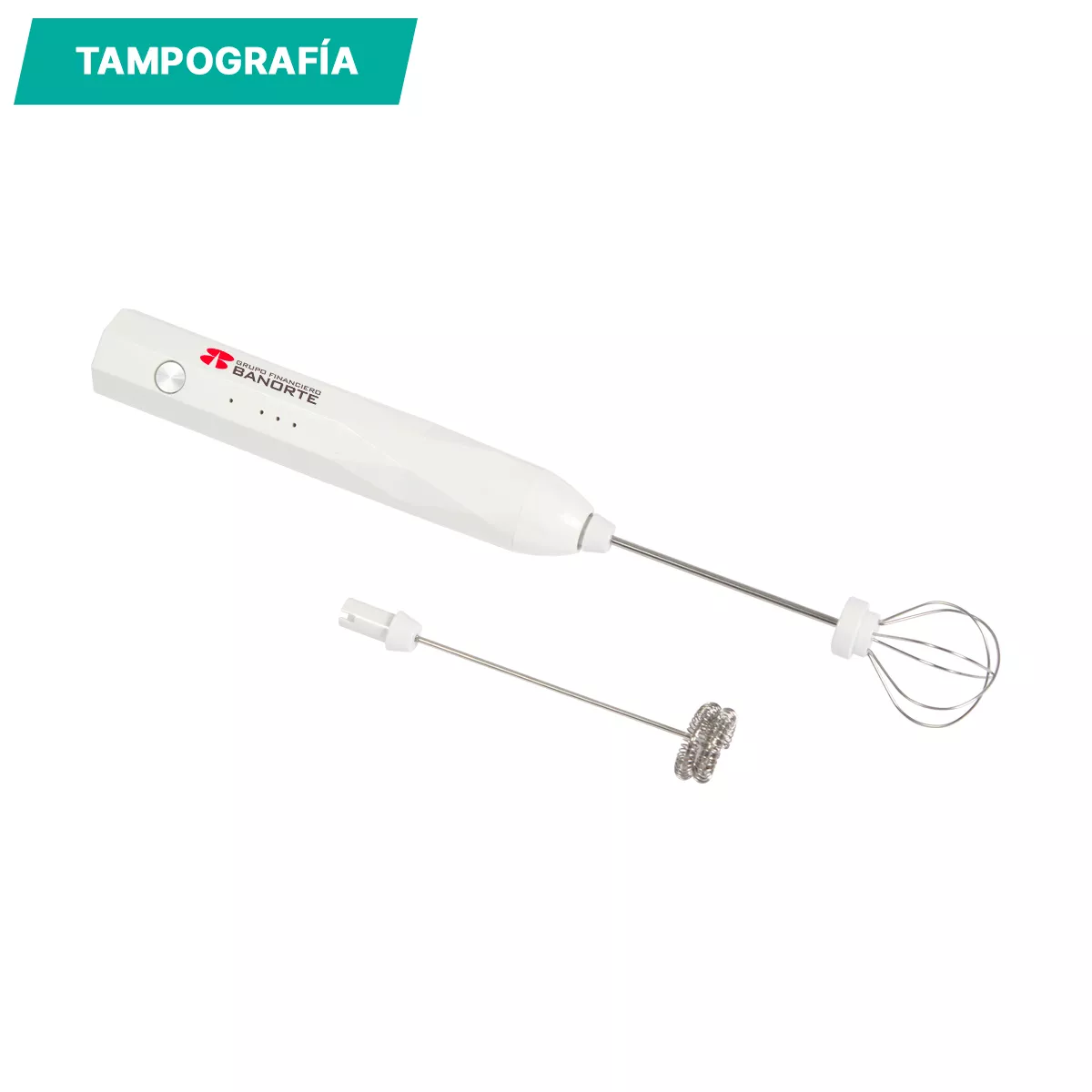 HM-075B Espumador Recargable. BLANCO