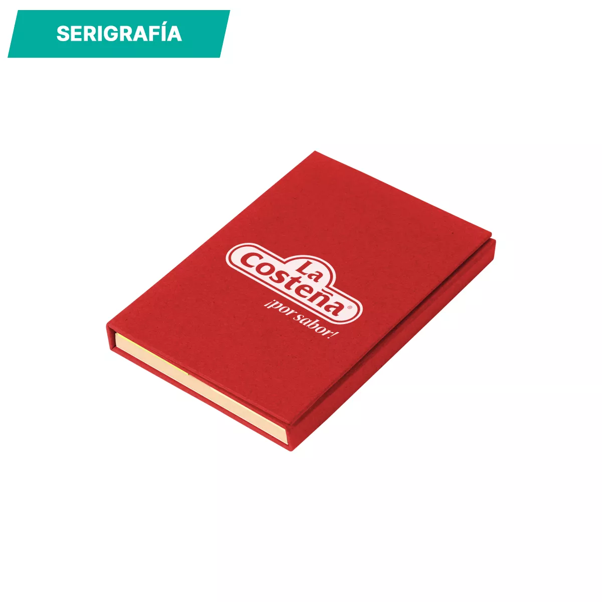 LB-029R Libreta ecológica Kabul. ROJO