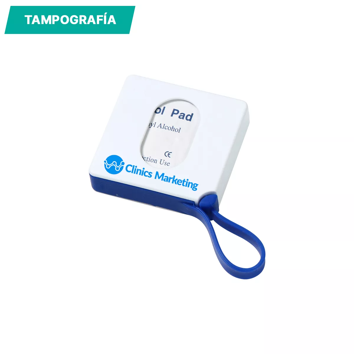 PC-007A Contenedor Canea con 10 pads AZUL