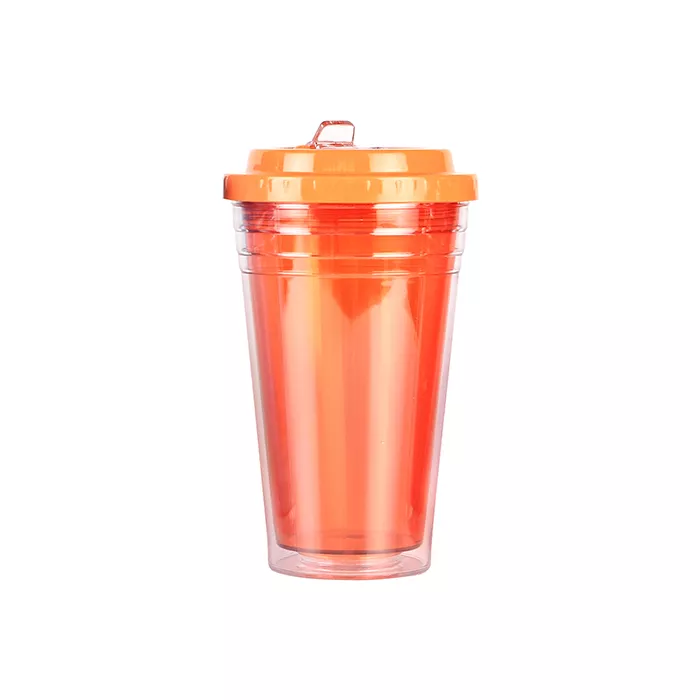 TE-028O Vaso Asís. NARANJA