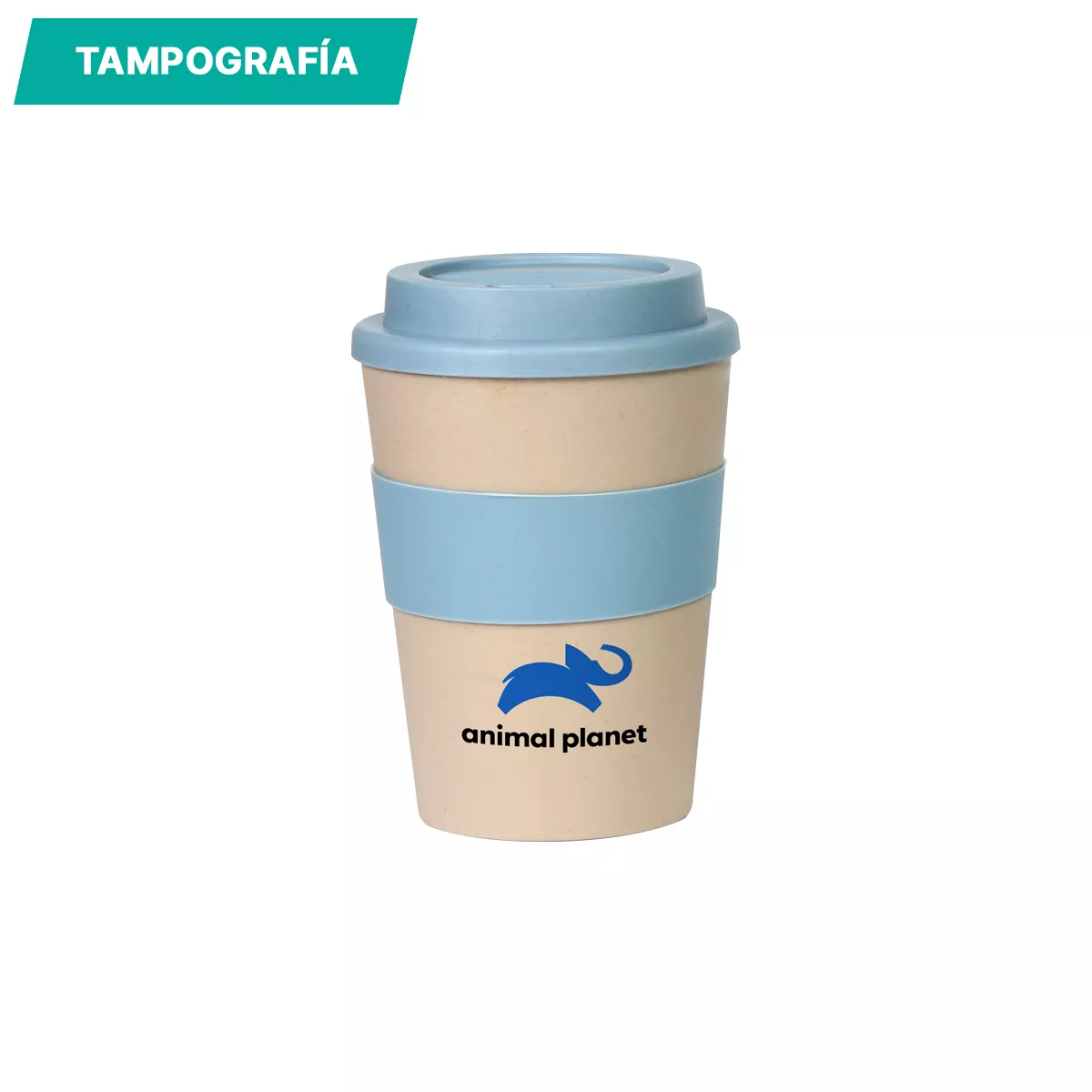 TE-084V Vaso Figueres. VERDE AQUA