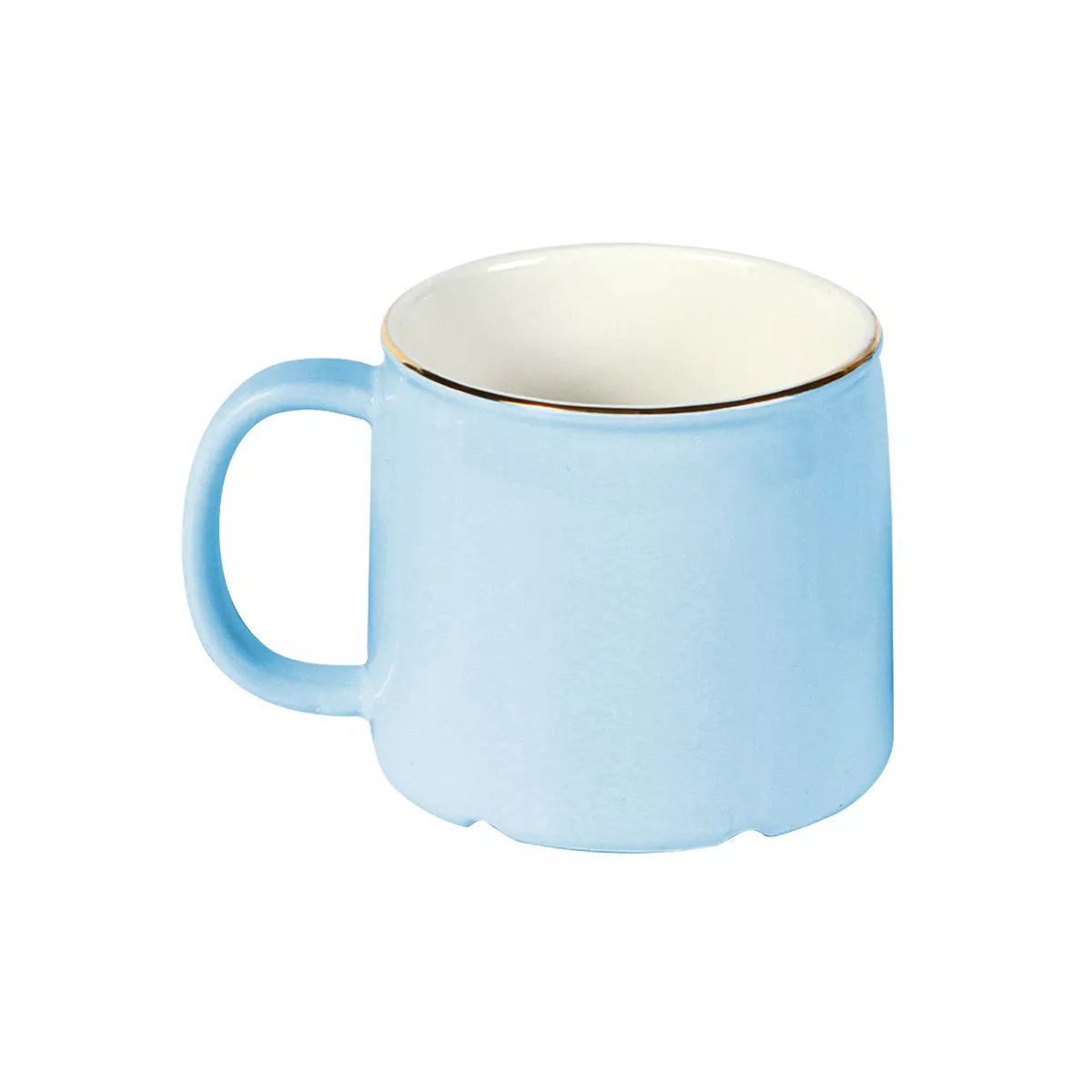 TE-089A Taza Kediri. AZUL CLARO