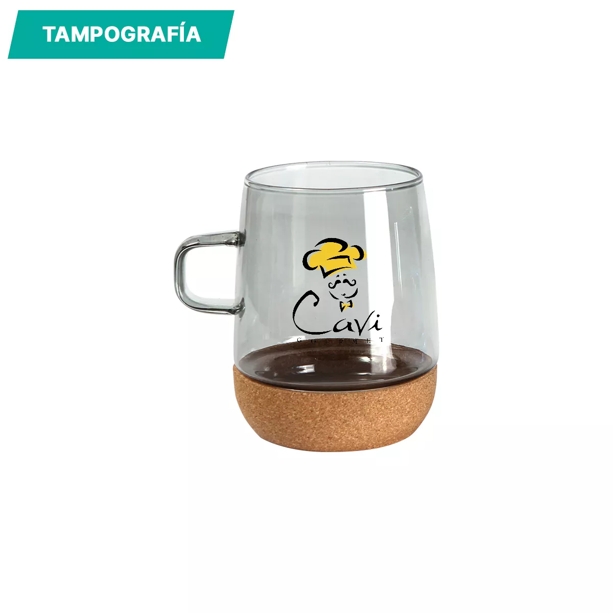 TE-167G Taza Prizzi. GRIS