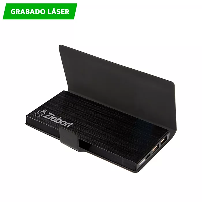 TH-036 Power bank de 8,000 mAh. NEGRO