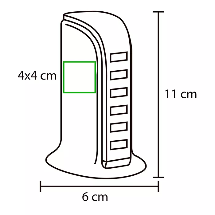 TH-056 Multiconector Correggio. BLANCO