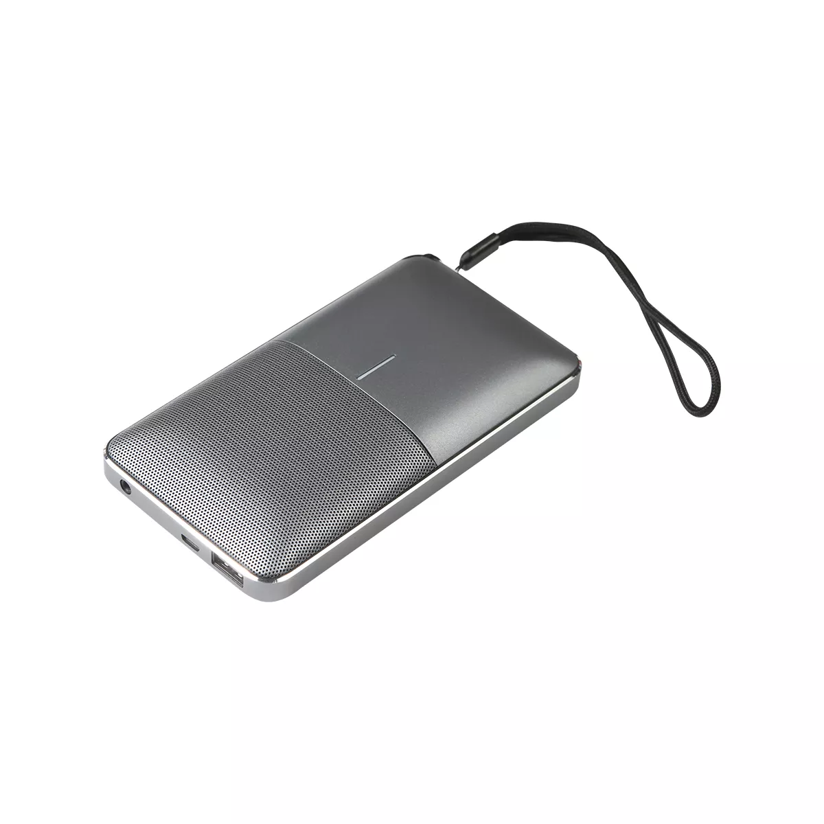 TH-079G Bocina con Power Bank Aveiro. GRIS