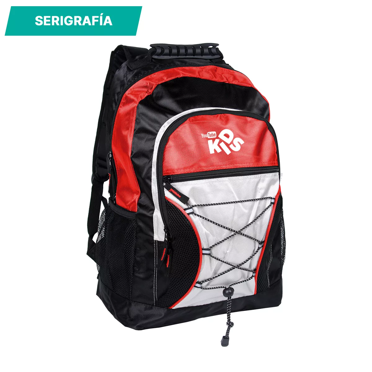 TX-025R Mochila Foggia. ROJO