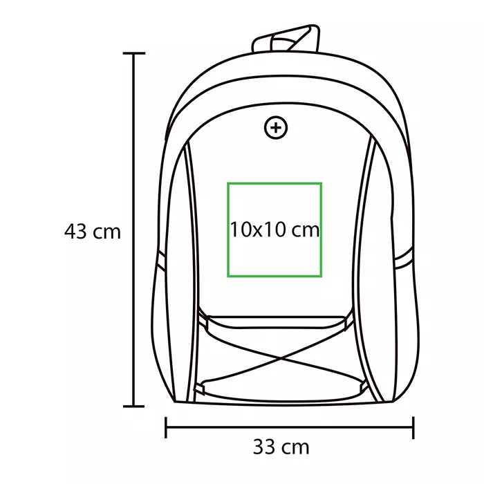 TX-076V Mochila Melbourne. VERDE