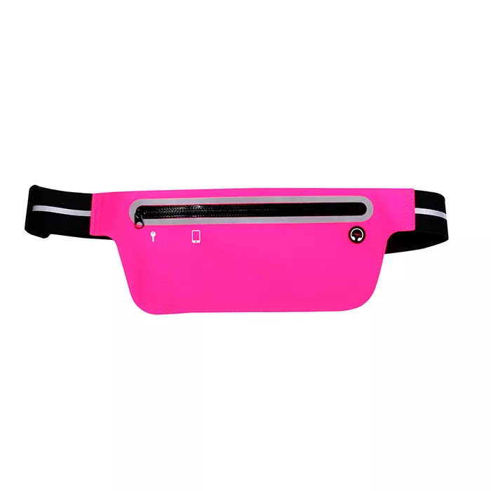 TX-077RS Cinturón deportivo slim. ROSA