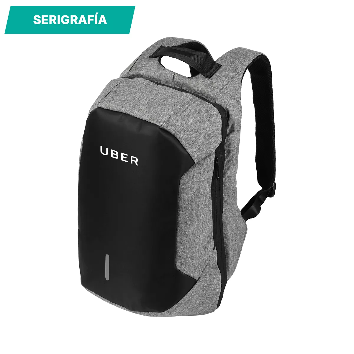 TX-081G Mochila Brabus anti robo. GRIS