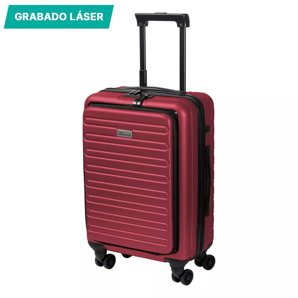 TX-101R Maleta trolley rígida Latoon. ROJO