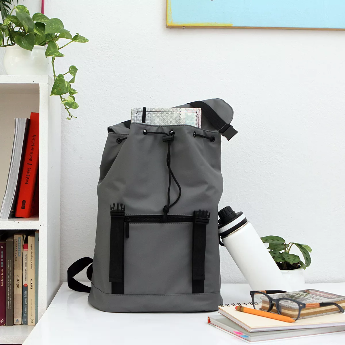 TX-166G Backpack Gioppo. GRIS