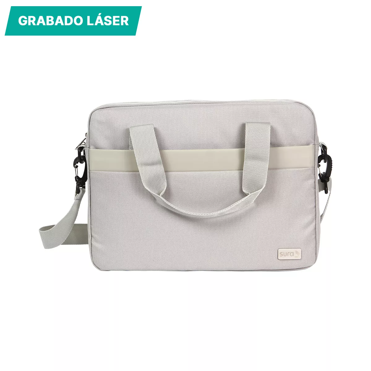 TX-246G Porta laptop Salem. GRIS CLARO