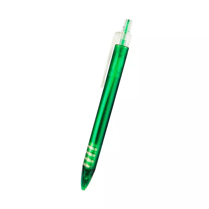 BL-038R Bolígrafo de plástico Evia. ROJO