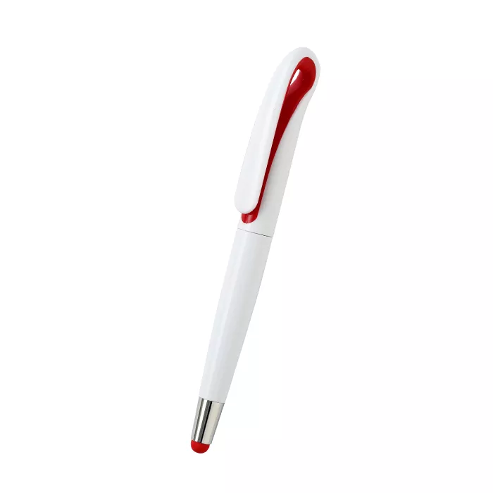 BL-127G Bolígrafo de plástico Lecco. GRIS