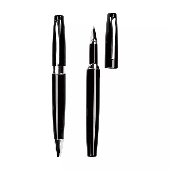 ST-018N Set de bolígrafos Kayseri. NEGRO