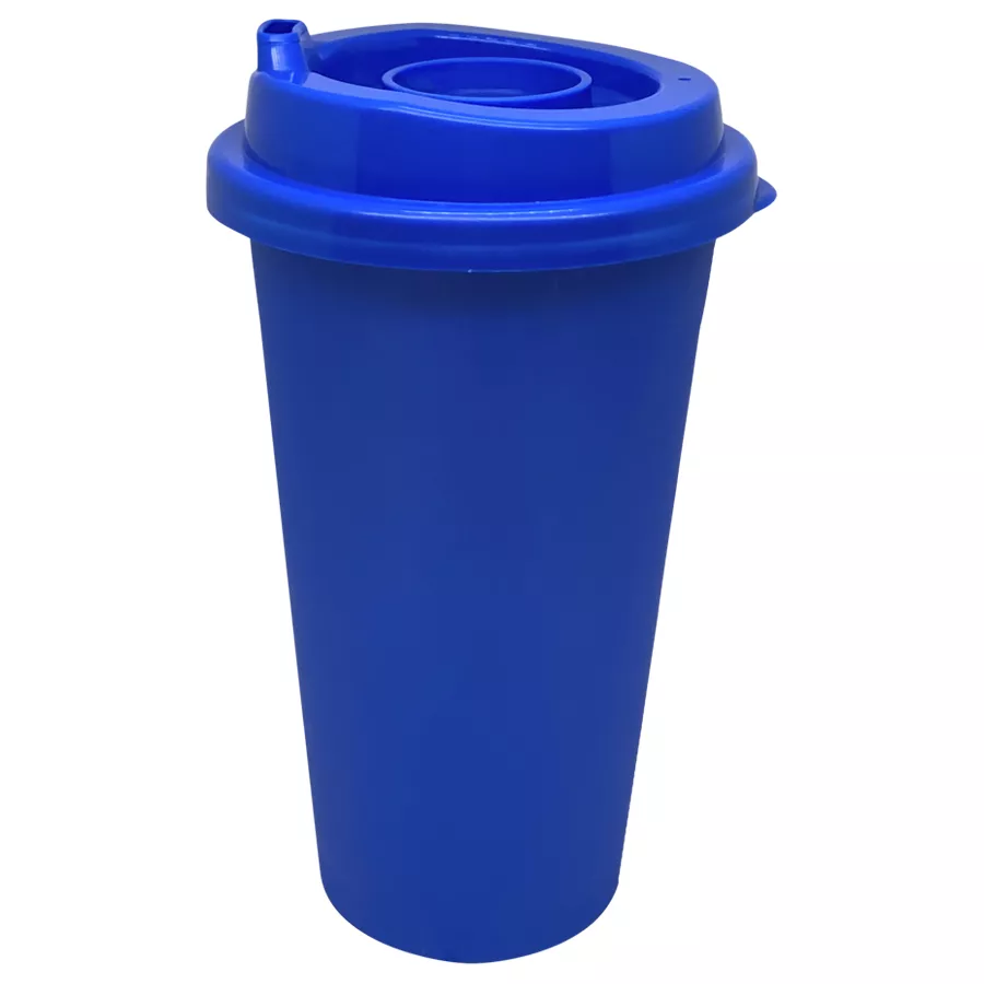 60200-04 VASO CAFETERO PILE UP azul