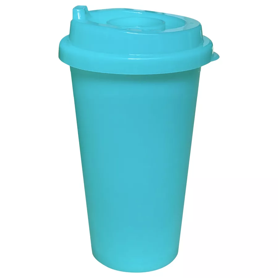 60200-16 VASO CAFETERO PILE UP aqua