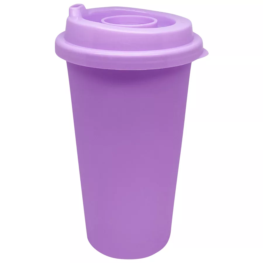 60200-18 VASO CAFETERO PILE UP morado claro