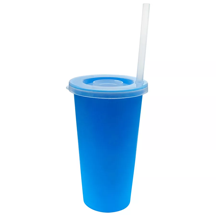 60210-14 VASO ICE PILE UP  azul claro