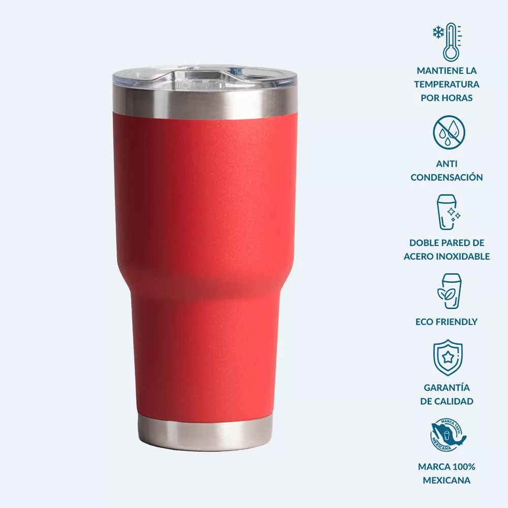 62310-05 TUMBLER 30 oz rojo