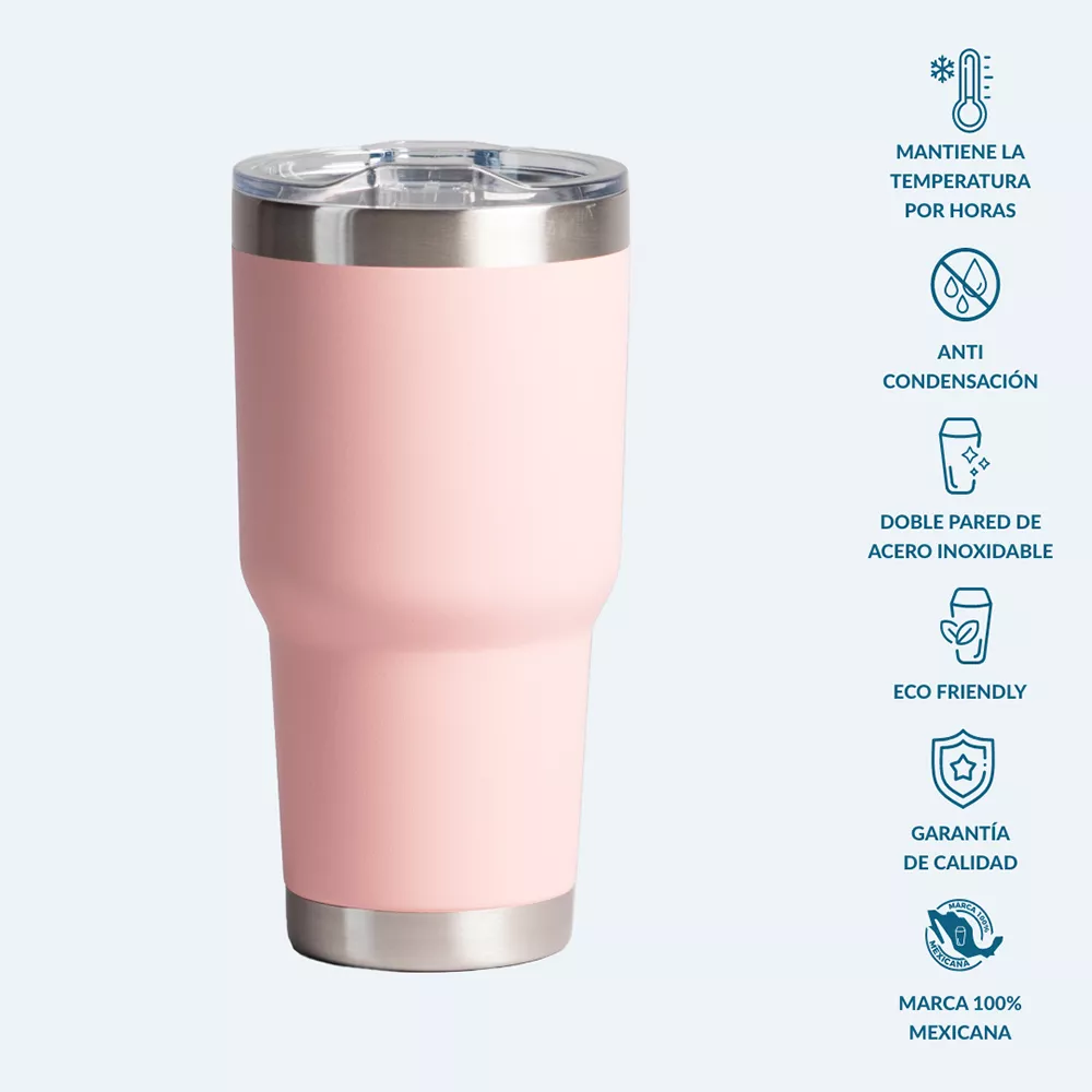 62310-11 TUMBLER 30 oz rosa