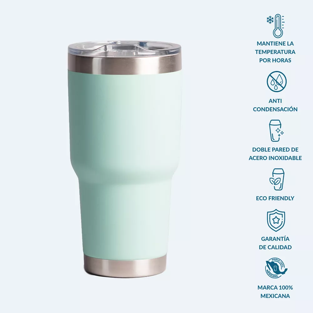 62310-14 TUMBLER 30 oz azul claro